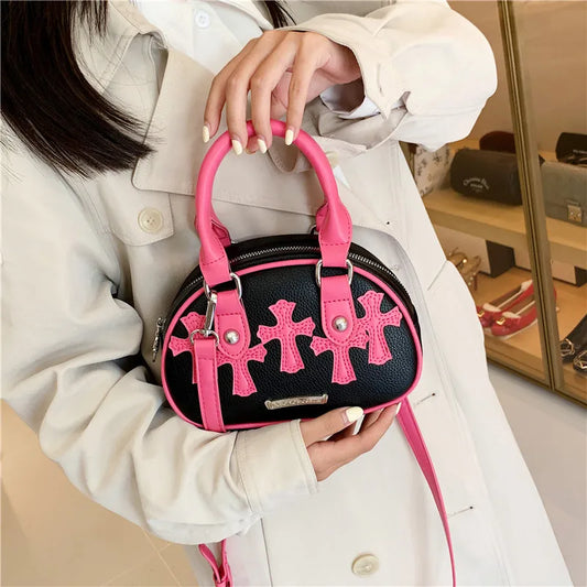 2022 High Quality Leather Shoulder Bags for Women Cute Purses and Handbag Designer Messenger Bag Brand Crossbody Bag New Satchel